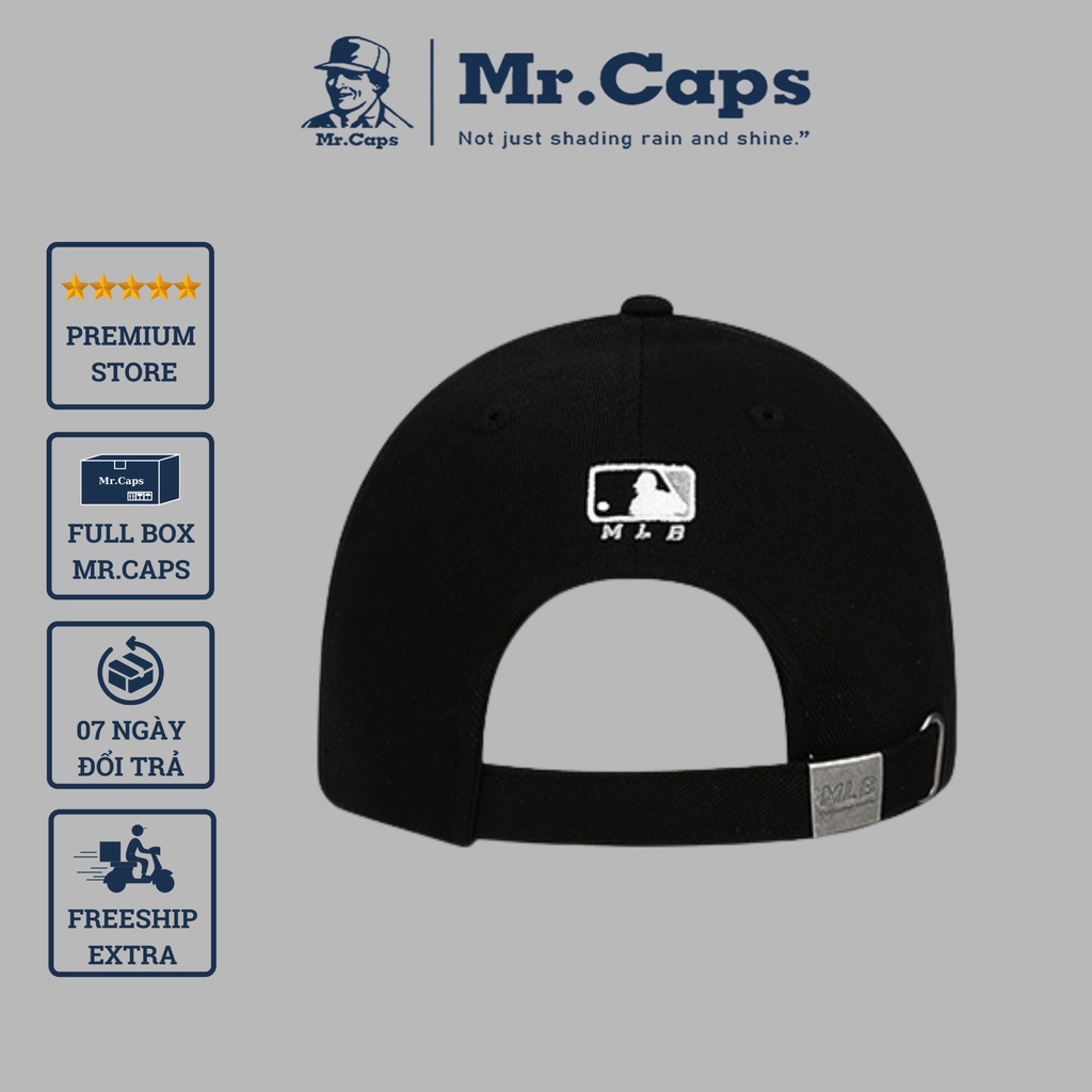 Nón lưỡi trai LA - Nón kết thêu chuẩn MLB cao cấp dáng thể thao Ulzzang thời trang unisex dành cho cả nam nữ Mrcaps LA01