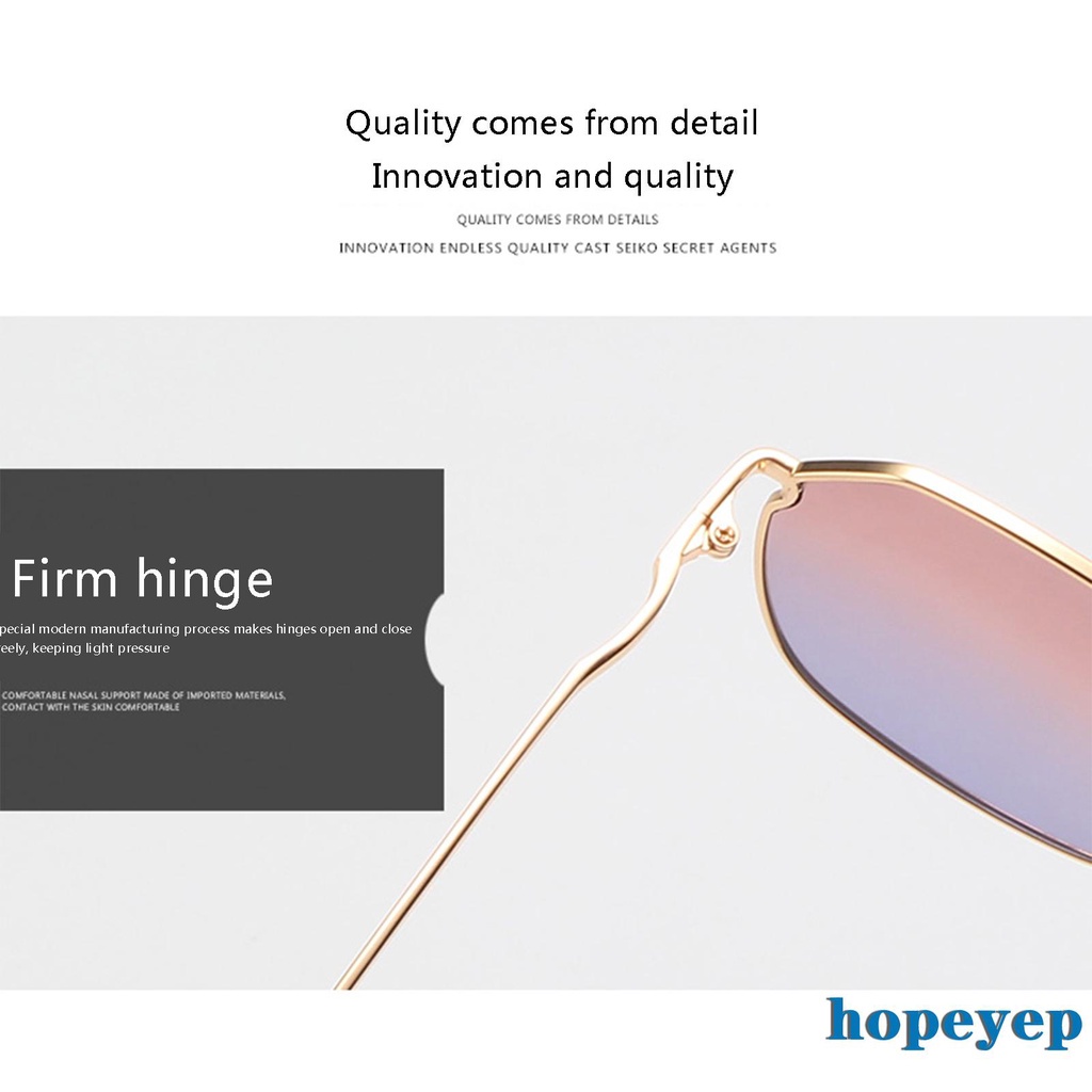 Kính Mát Nữ Oversize Gọng Kim Loại Chống Tia Uv | BigBuy360 - bigbuy360.vn