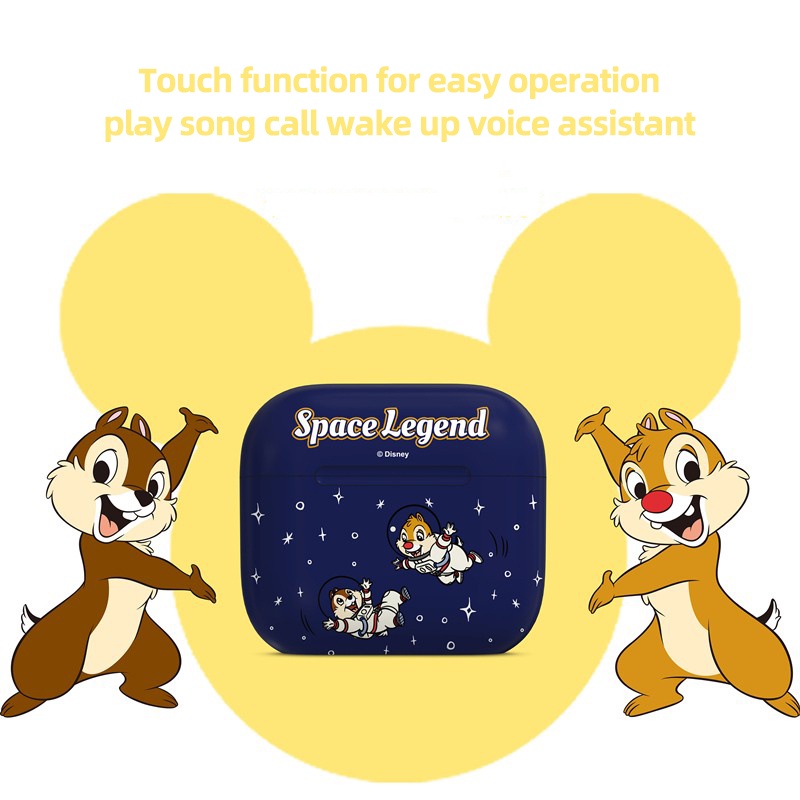 Tai nghe Bluetooth 5.0 nhét tai Disney P4 chống nước chống ồn cho Android IOS