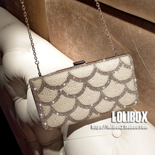 (ORDER) Clutch đính hạt sang chảnh 044