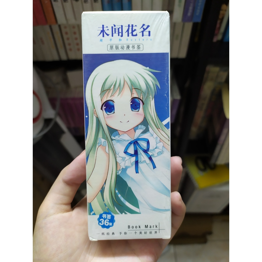 bookmark anohana đóa hoa ngày ấy mẫu 2