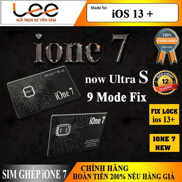 Sim ghép thần thánh ione7 (Mua>2 lấy giá sỉ)