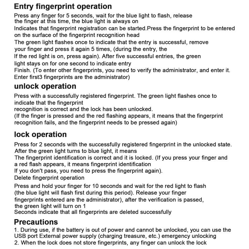 Ổ Khóa Ngăn Kéo Tủ Vân Tay Thông Minh Tiện Dụng Cho Gia Đình / Văn Phòng