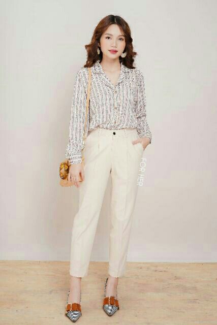 [TUYỂN SỈ]Quần Tây Đẹp 4 màu Đen- Nâu- Trắng- Xám | BigBuy360 - bigbuy360.vn