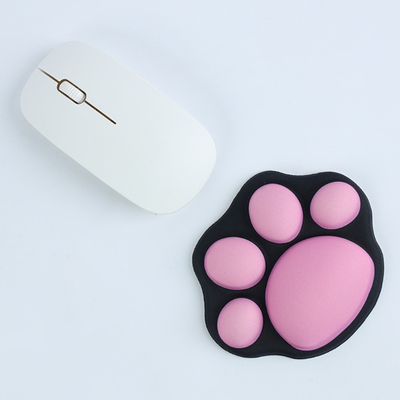 FUN Cute Cat Claw Small Wrist Pad Mouse Pad Lovely Mouse Mat Wrist Support Comfort Laptop Silicone Wrist Mouse Pad Mice