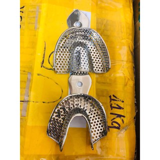 Khay lấy dấu nha khoa inox (cặp)