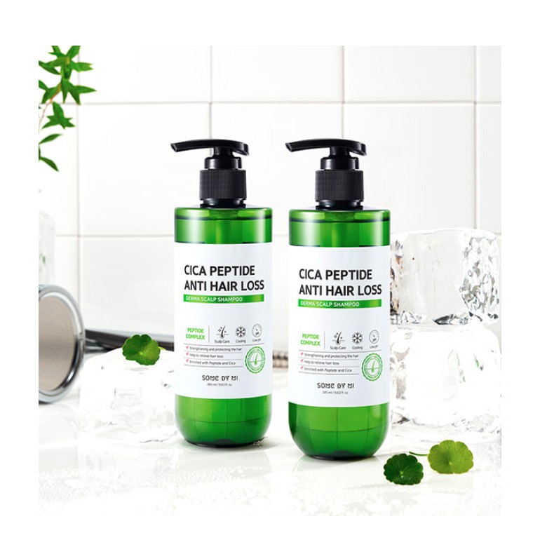 Dầu Gội Some By Mi Cica Peptide Anti Hair Loss Derma Scalp Shampoo 285ml