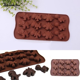 Adria Dinosaur Baking Cake Cookie Muffin Candy Mold