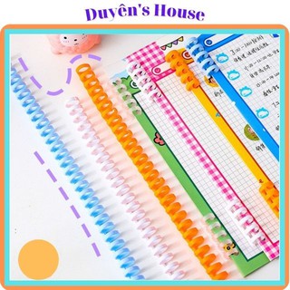 Thanh Còng Gáy Nhựa Làm Binder Planner Sổ Còng - V007