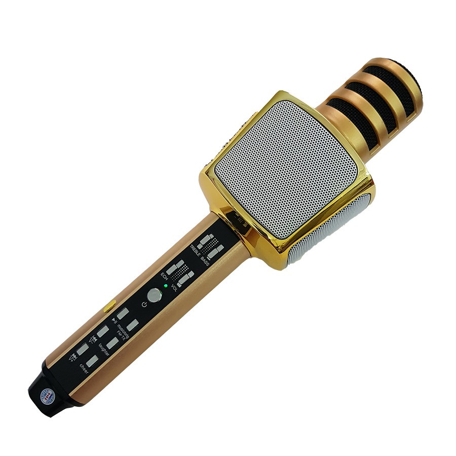 Micro Karaoke SD-17 Mic Hút Nhạc To Bluetooth 3.0b hỗ trợ ghi âm không dây