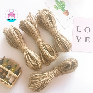 Cuộn 150 mét dây cói (dây thừng) trang trí handmade