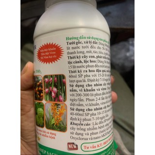 Phân bón NANO BẠC ĐỒNG SUPER 500ml