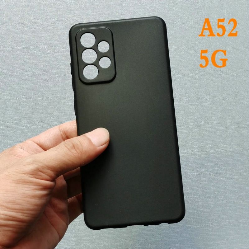 Ốp lưng Samsung Galaxy A52 5G/A72 - Ốp lưng dẻo đen hạn chế bám vân tay, bảo vệ camera