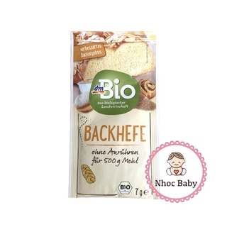 MEN NỞ HỮU CƠ RUF 9g LÀM BÁNH BAO, BÁNH MÌ GỐI, HOA CÚC