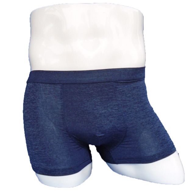 Hộp 4 Quần Lót Đùi 3D Boxer Nam Thun Lạnh Co Giãn 4 Chiều