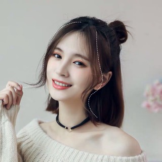 ❤️FREESHIP❤️ Tóc giả kẹp mái dài thẳng tự nhiên phong cách Hàn Quốc cho nữ
