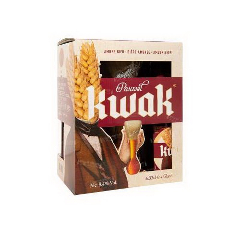 Set Quà Tặng Bia Pauwel Kwak 8,4%