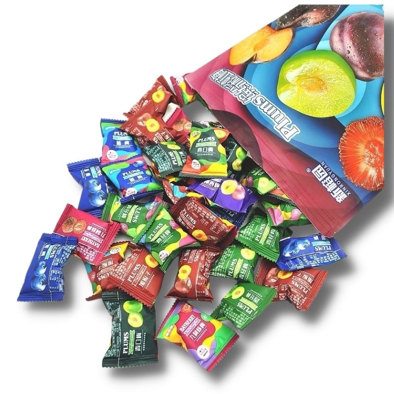 Ô mai mận mix 6 vị siêu ngon đóng túi 408g đẹp