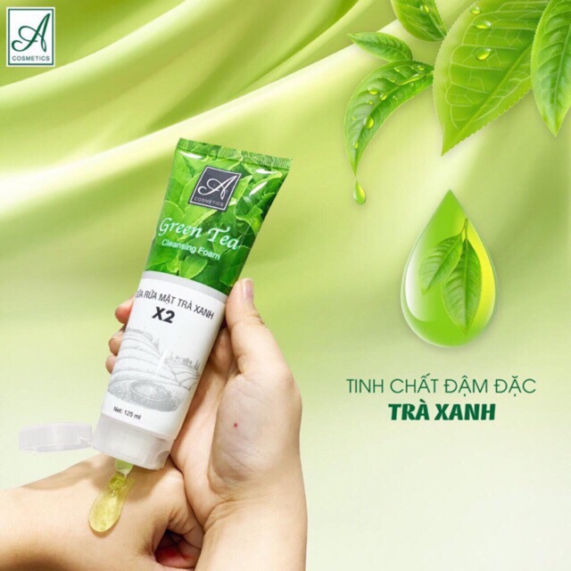 SỮA RỬA MẶT TRÀ XANH X2