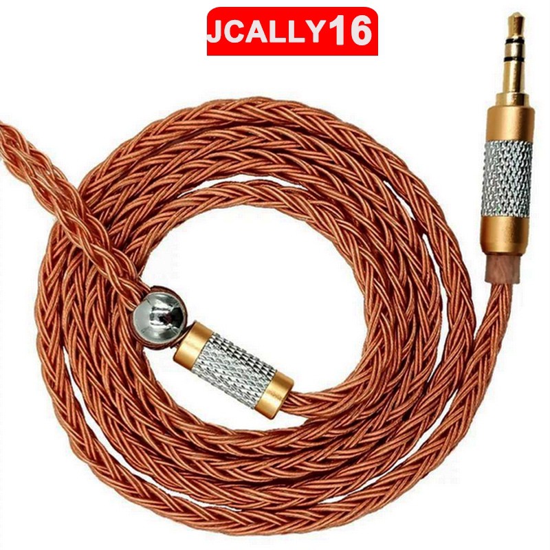 Dây Cáp Nâng Cấp Jcally Jc16 6n Ofc 16reres 480 Cores 2pin 0.78 Mmcx Cho Kz Zst Pro Zsn Pro Zs10Pro