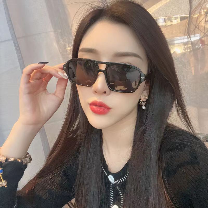 (AIMURUSI) COD Kính Mát Chống Tia UV Thiết Kế Hai Bên Phong Cách Thời Trang Dành Cho Nam Và Nữ