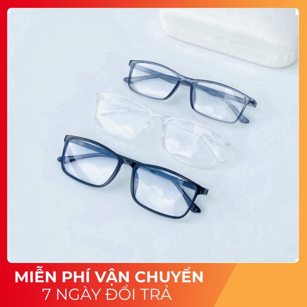 Kính Giả Cận Hawky P154 Kính Giả Cận Nữ Gọng Dẻo, Style Hàn Quốc - Màu Đen Và Trong Suốt