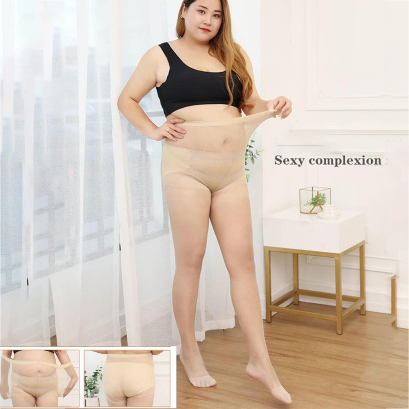 Quần Tất Mỏng Màu Sắc Đơn Giản Có Size Lớn Dành Cho Nữ