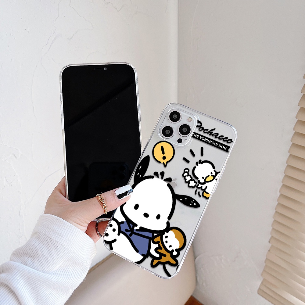 Ốp Điện Thoại Silicon Mềm Trong Suốt Hình Thỏ Hoạt Hình Cho IPhone 11 12 13 Pro Max Mini XS Max X Xr 4 5 6 7 8 S + SE 2020