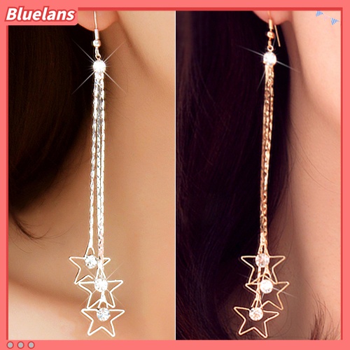 Đôi bông tai dạng rơi hình ngôi sao thời trang cho nữ