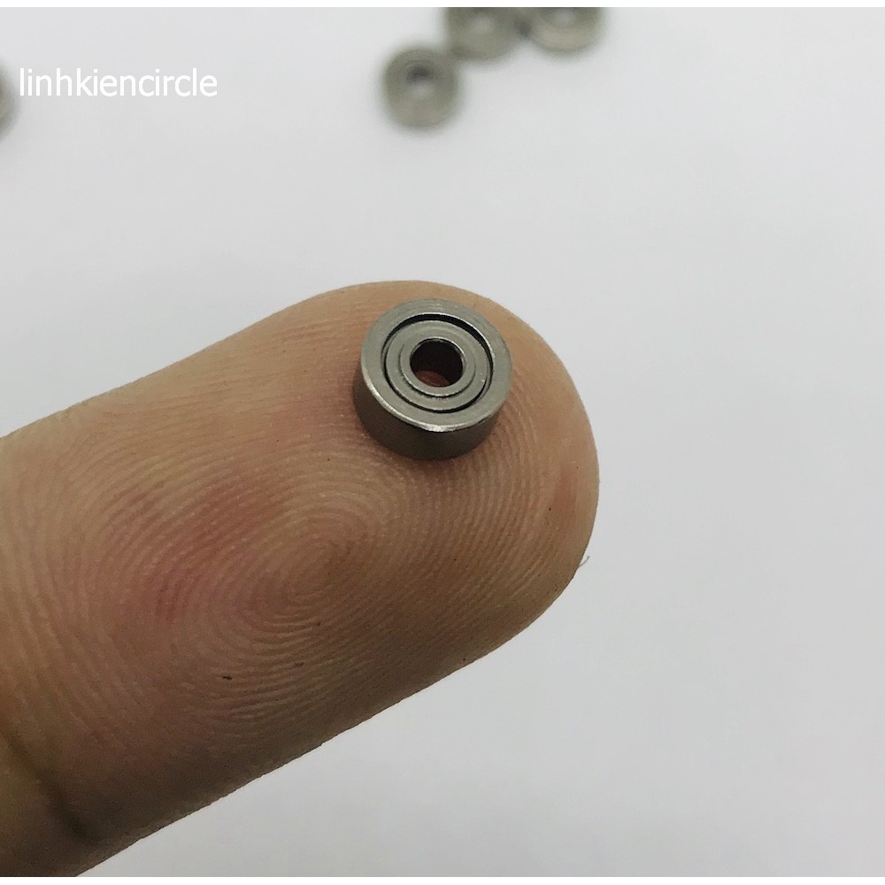 6 cái bạc đạn mini cho trục 2mm đường kính 6mm kích thước 2x6x2.5mm - LK0249