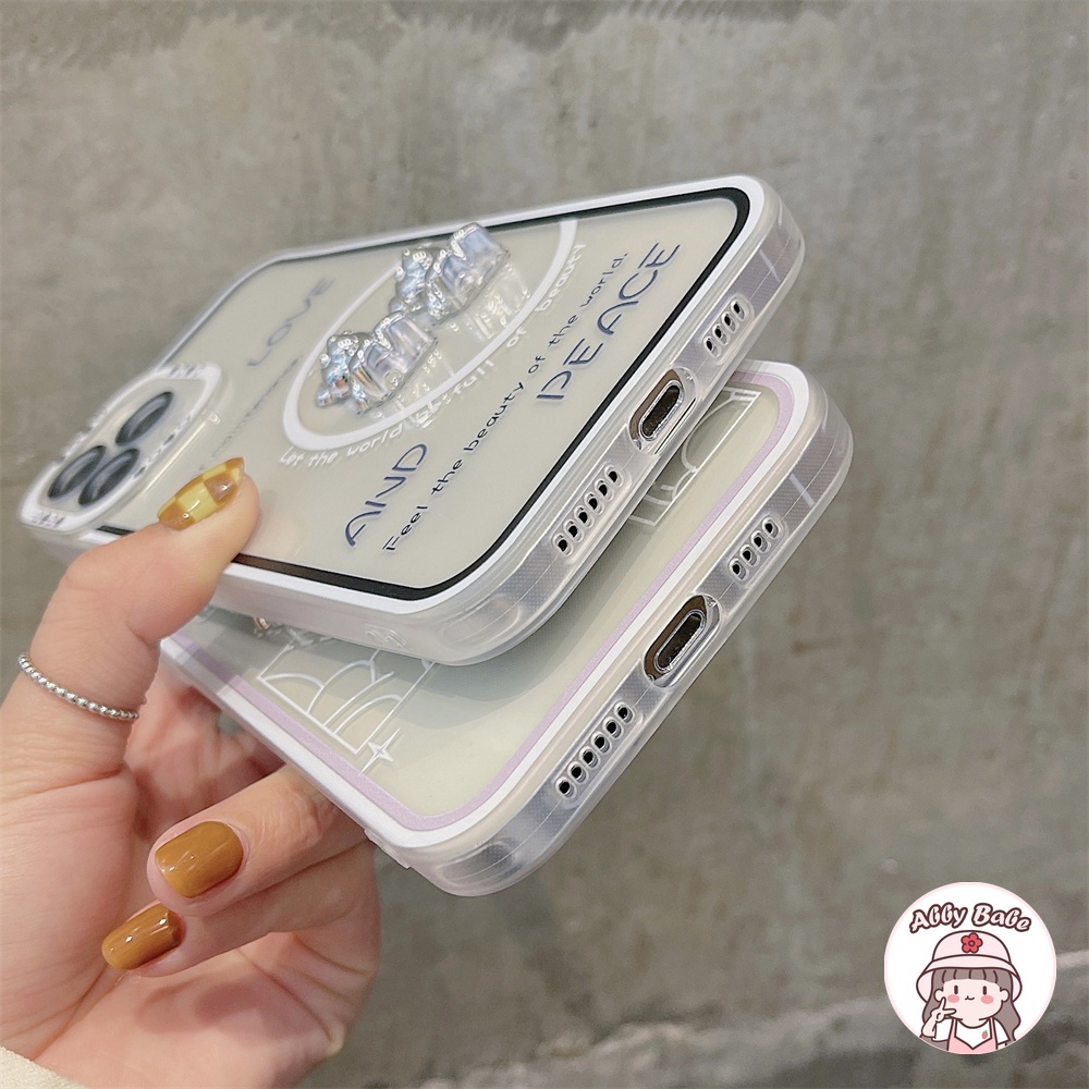 Ốp Điện Thoại TPU Mềm Mạ Điện Hình Gấu Kaws 3D Mạ Điện Chống Sốc Cho IP 13 12 11 Pro Max XS XR 8 7 Plus