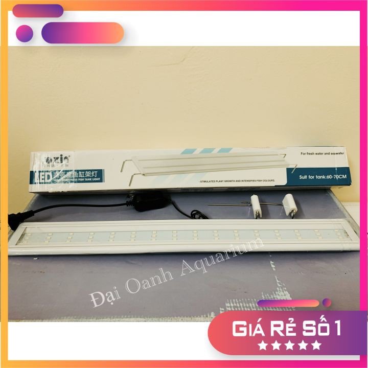 Đèn led bể cá GX-K600 Ánh Sáng Trắng - LED Cho Bể Thủy Sinh - Bể Cá Cảnh 60-70cm