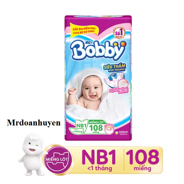 Miếng Lót Siêu Mỏng Bobby Newborn 1 - 108