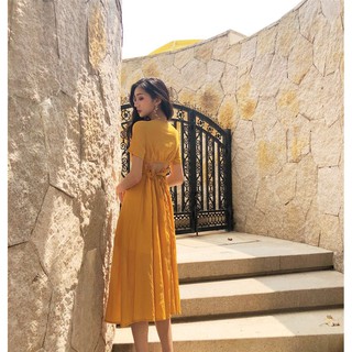 ORDER Váy hở lưng vintage ảnh thật+ feedback