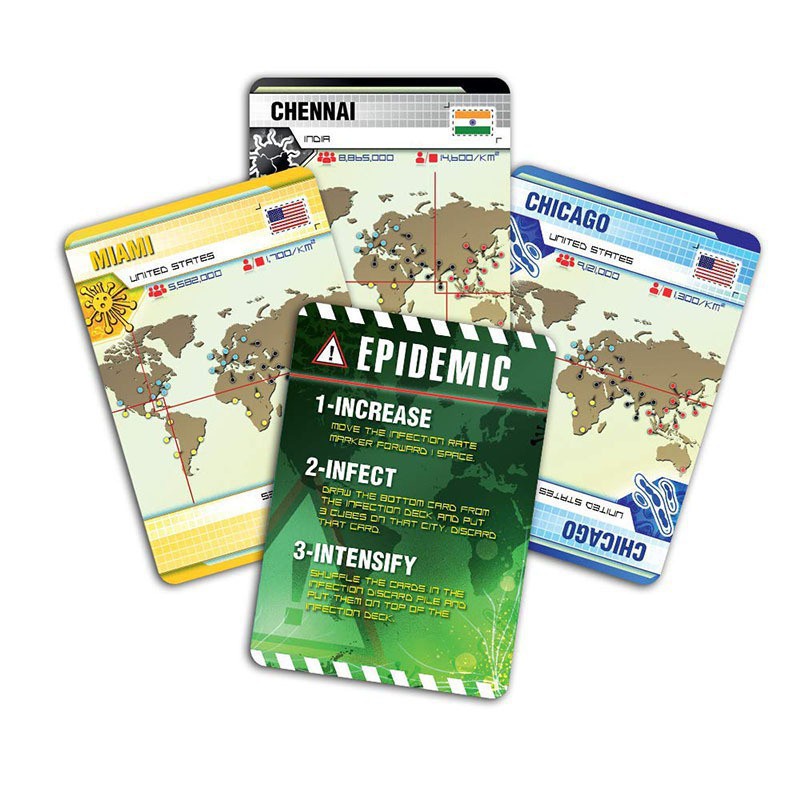 Z-Man Games Pandemic Trò Chơi Trên Bàn Cờ Board Game Chơi Bài