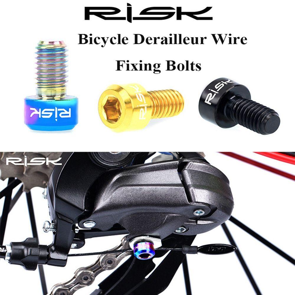 Bộ 2 Ốc Vít Lăn Dẫn Hướng Bằng Titan Cho Xe Đạp