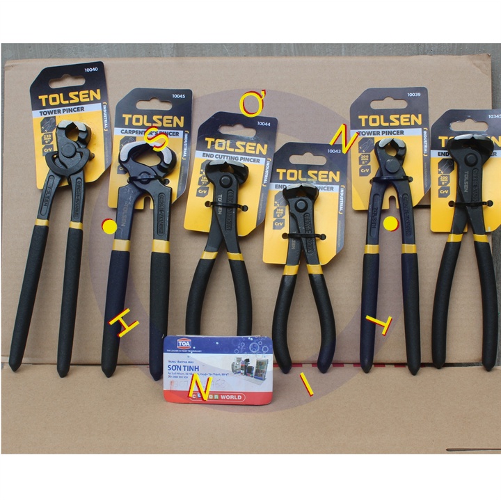 KỀM CÀNG CUA TOWER PINCER (CÔNG NGHIỆP) TOLSEN 10039 10040 10043 10044 10045 10345