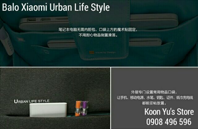 Balo Xiaomi Urban Life Style
