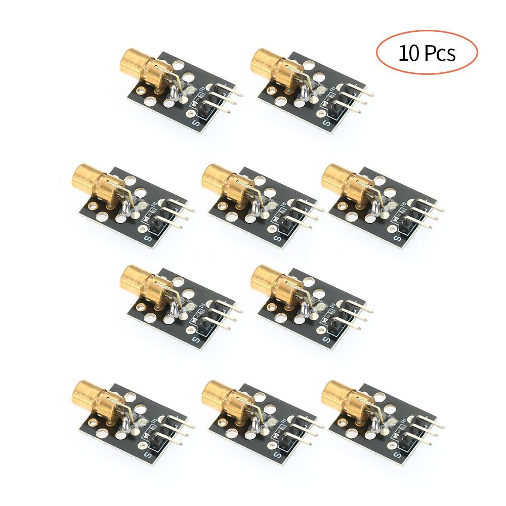 10 Đầu module laser có diode 5V tiện dụng và bền