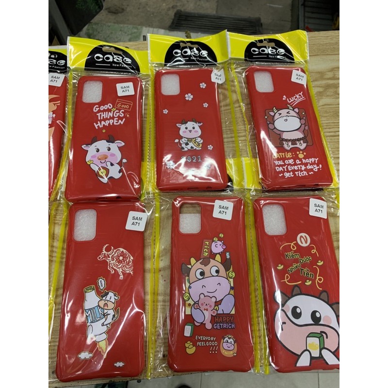 Ốp lưng Samsung A31, A51, A71, A50/A50S/A30S, M51, A70/A70S, A20S dẻo trâu Tết 2021