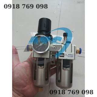 Bộ lọc hơi khí nén CAL3000-03 + đầu nối ống 8