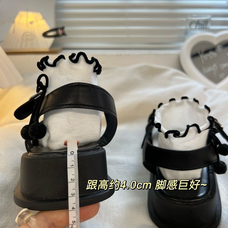 Giày Sandal Đế Dày Mũi To Thời Trang Đi Biển Mùa Hè