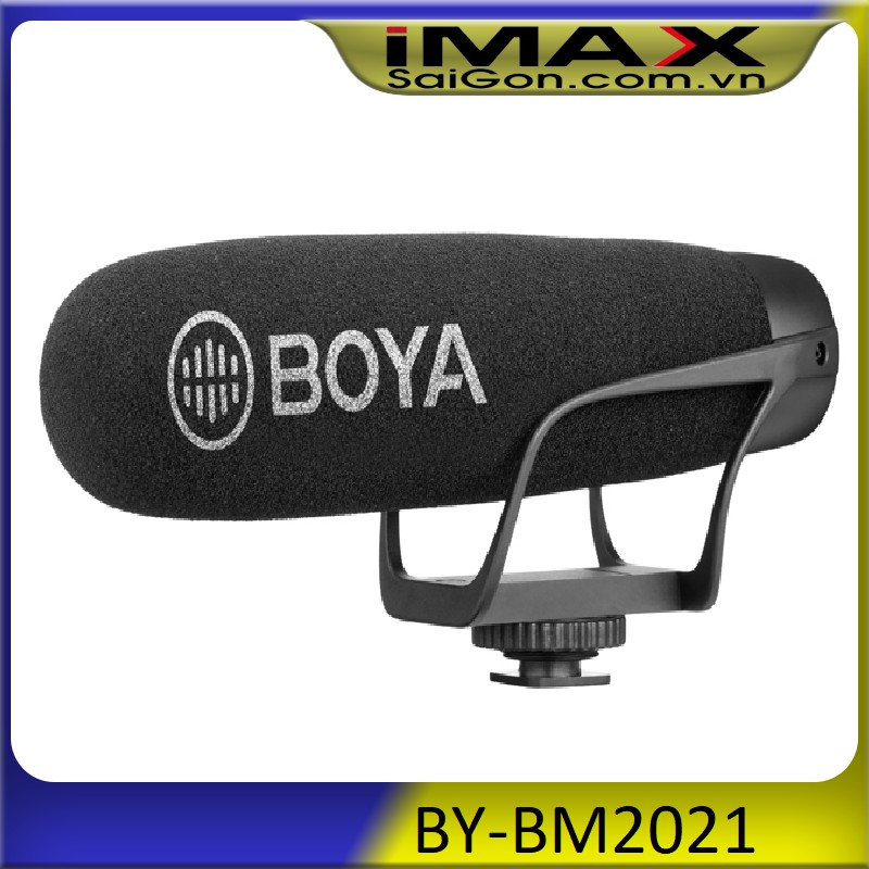 MICRO THU ÂM SHOTGUN BOYA BY-BM2021 CHO MÁY ẢNH, MÁY QUAY, ĐIỆN THOẠI, TABLET-HÀNG CHÍNH HÃNG