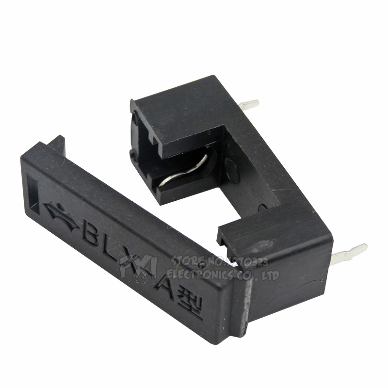 Hộp 10 Cầu Chì ibuw 5x20mm 5 * 20mm BF-013 BLX-A Màu Trắng Đen