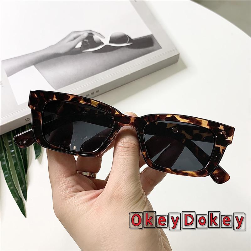 OKDK-Women Sunglasses Anti-UV Rectangular Glasses Eyewear for Outdoor Activities