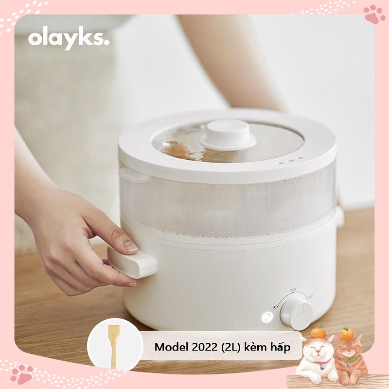 Nồi lẩu điện chống dính đa năng OLAYKS