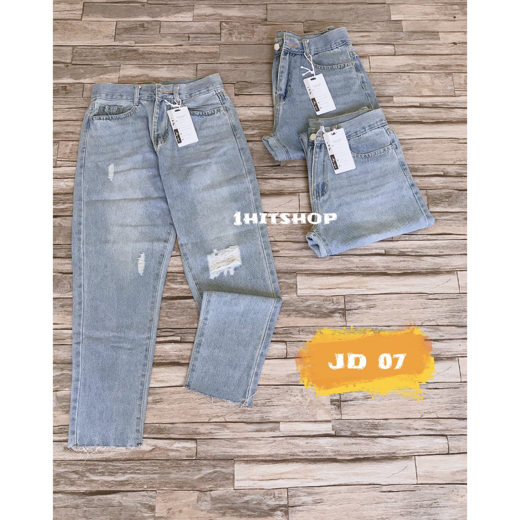 Quần DÀI JEAN 07 Ulzzang Nữ 1hitshop