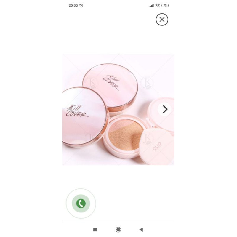 Thanh Lý/ Pass Lõi Phấn nước Clio Kill Cover Pink Glow Cream Cushion SPF40 PA++ | BigBuy360 - bigbuy360.vn