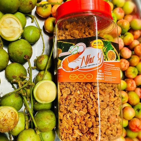 MUỐI TÔM CHẤM TRÁI CÂY HẢI SẢN NHƯ Ý HỘP LỚN 400GR
