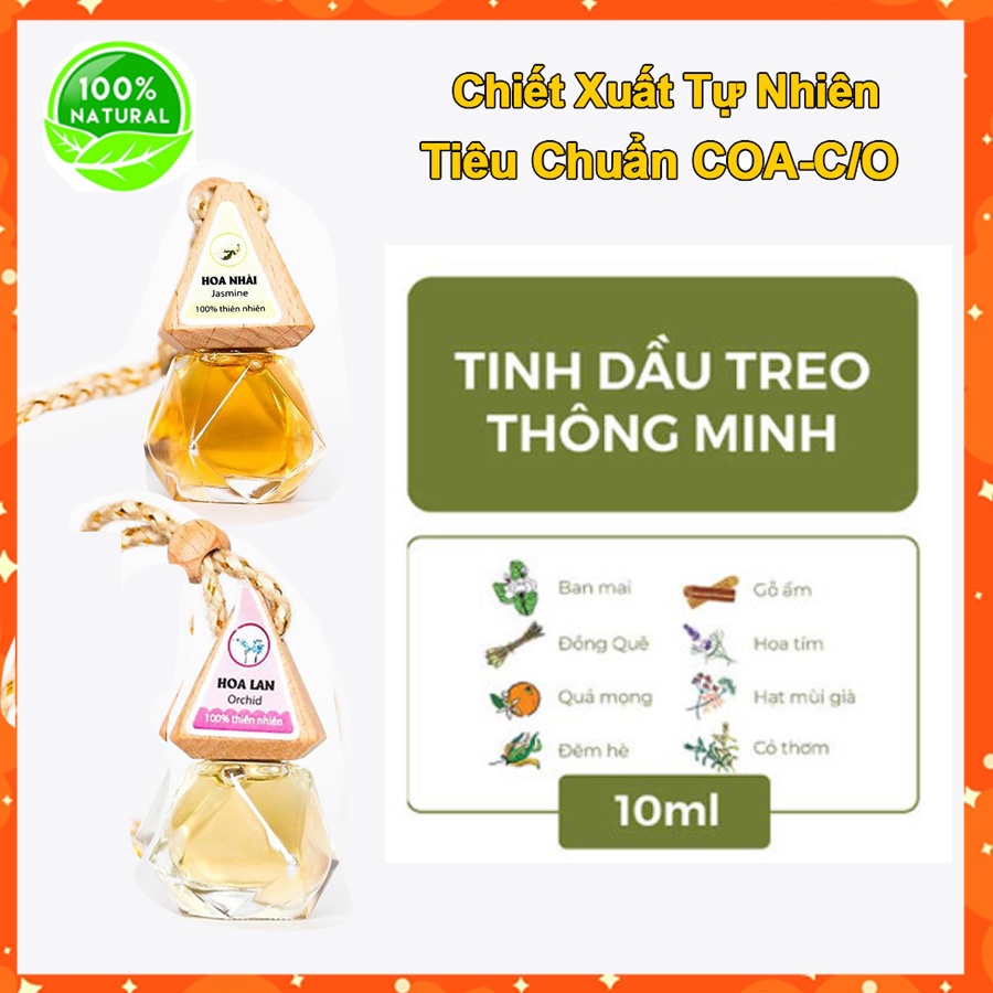 Tinh dầu thơm treo xe ô tô 20 mùi